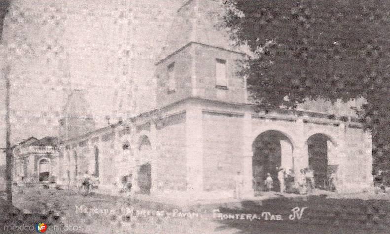 MERCADO ANTIGUO, CNTLA, TAB. 1936