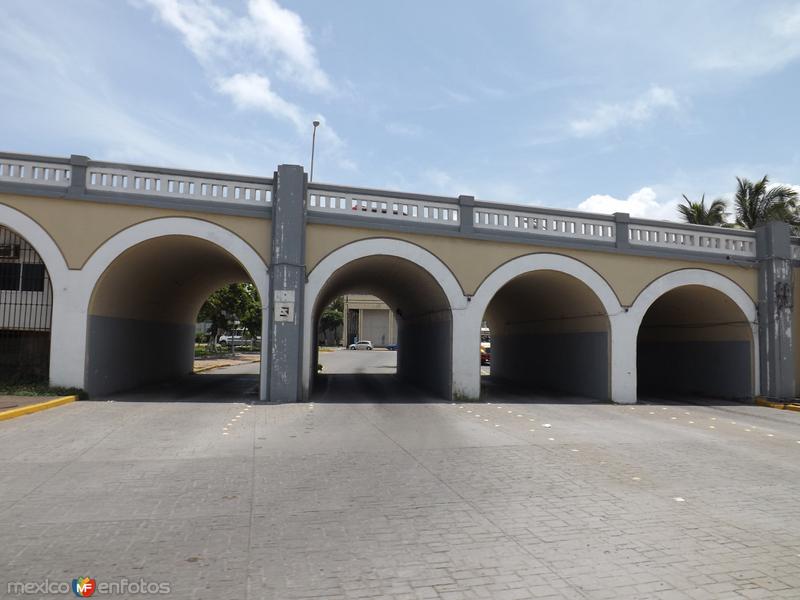 El Puente del viaducto en Veracruz. Julio/2012