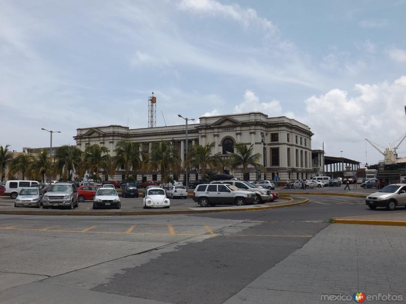 Vista del Edificio de Correos en Veracruz. Julio/2012