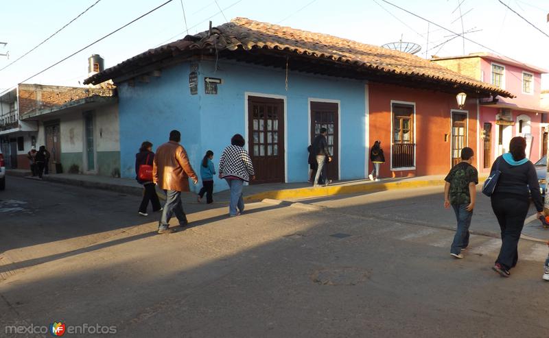 Calles del Pueblo Mágico de Chignahuapan, Puebla. Noviembre/2012