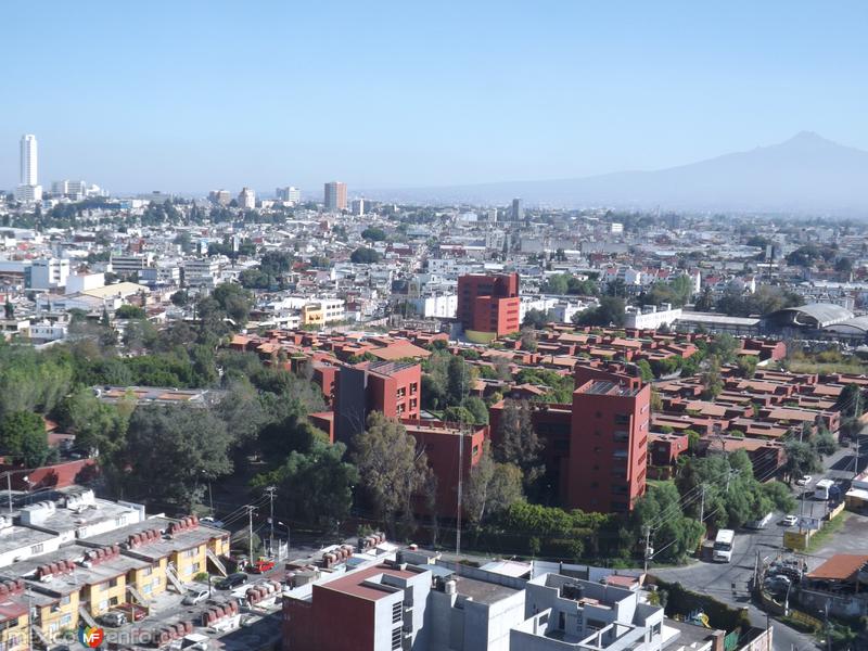 Vista hacia el noroeste de la cd. de Puebla. Octubre/2012