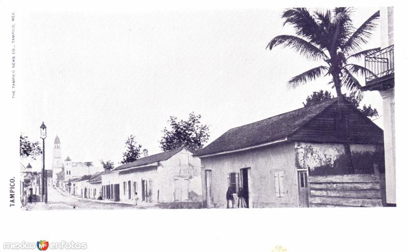 Una calle de Tampico