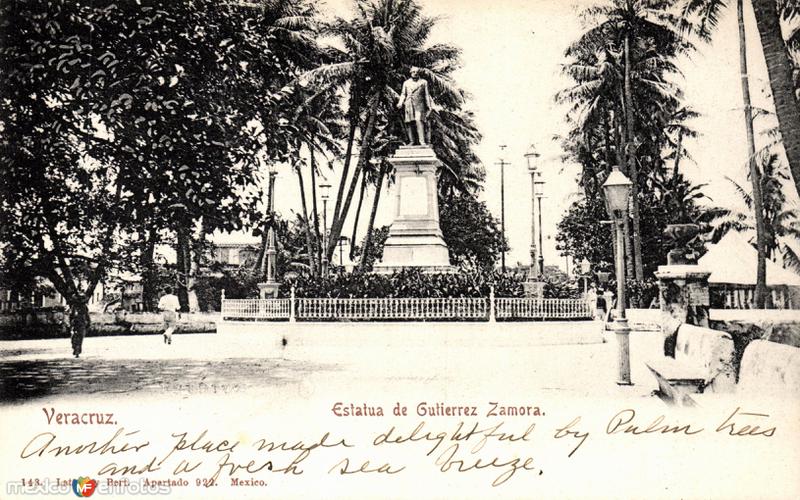 Estatua de Gutiérrez Zamora