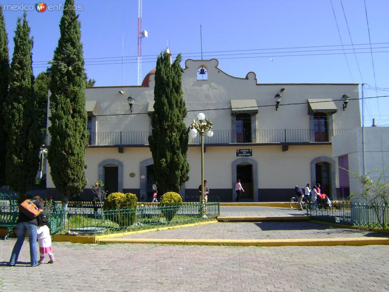 Palacio municipal de Tetla de la Solidaridad. Enero/2013