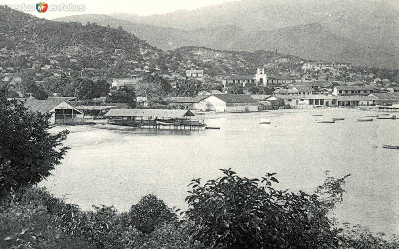 Vista del puerto de Acapulco