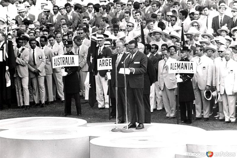 México 1968, eventos deportivos