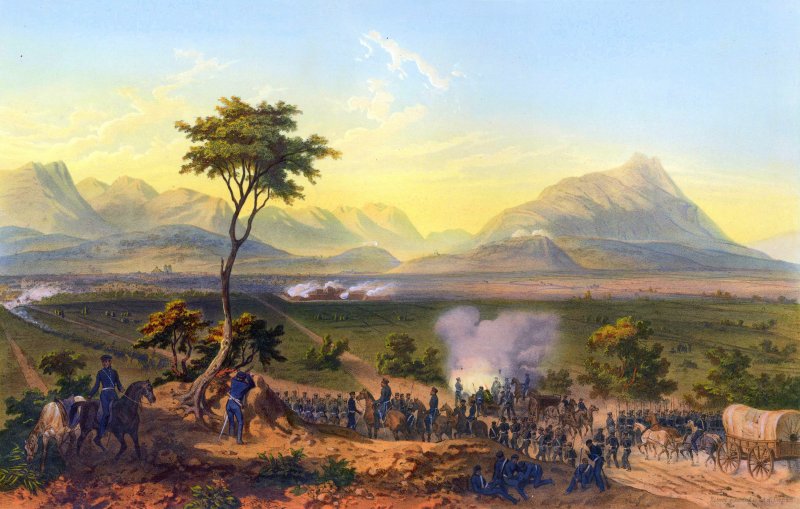 Invasión estadounidense de 1847: Batalla de Monterrey