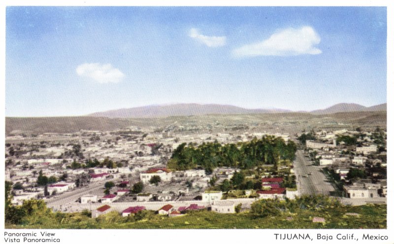 Vista panorámica de Tijuana