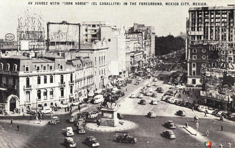 Avenida Juárez y El Caballito