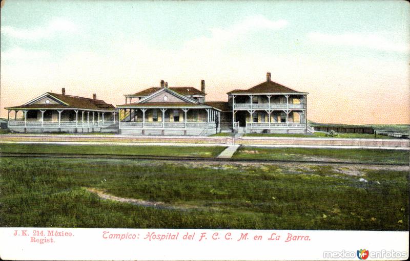 Hospital del Ferrocarril Central Mexicano, en La Barra