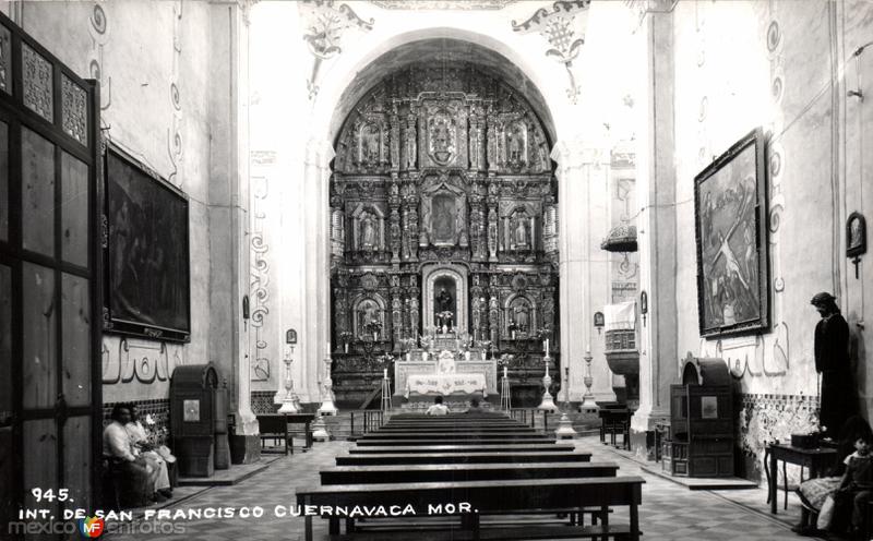 Interior del Templo de San Francisco