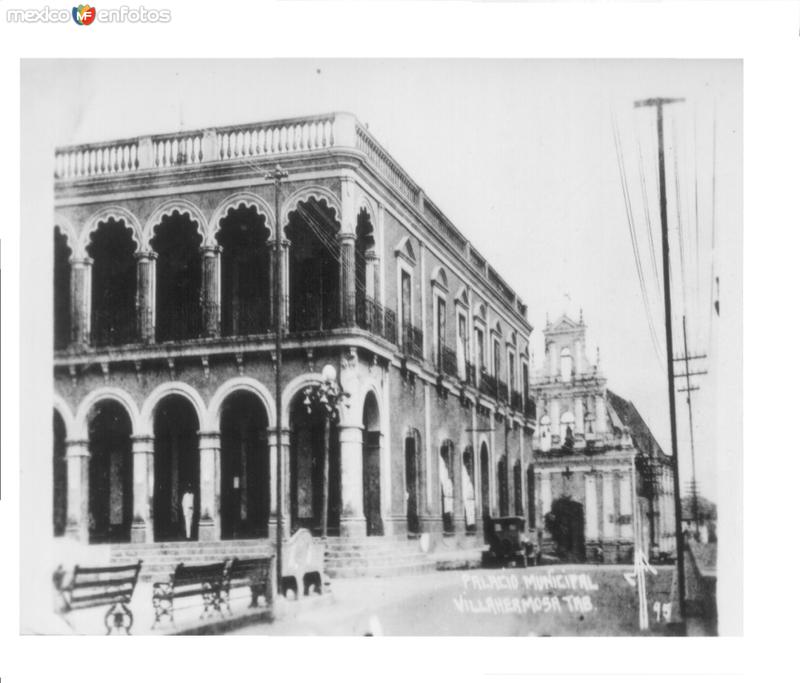 PALACIO MUNICIPAL, VILLAHERMOSA, TABASCO. 1927