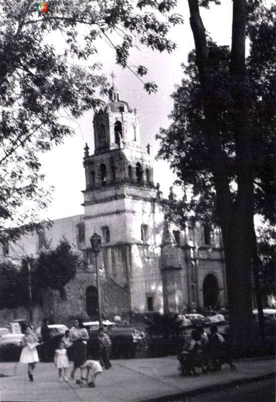 Iglesia de San Juan Bautista, en Coyoacán