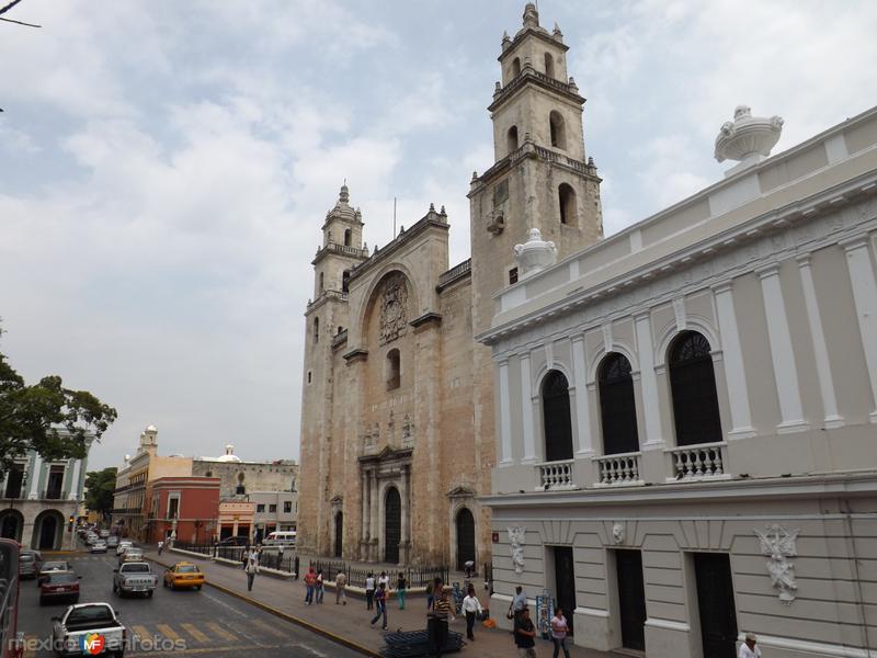 La catedral de Mérida, Yucatán. Abril/2013