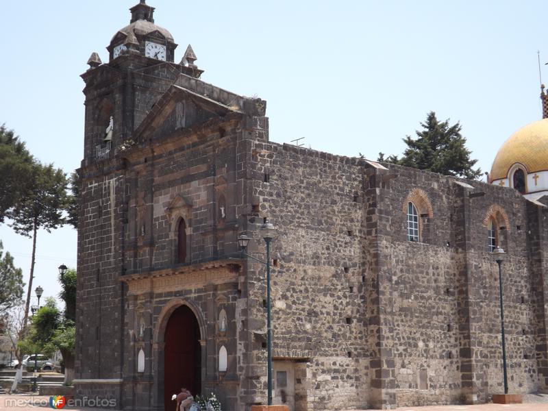 Parroquia de San Esteban Tizatlán, Tlaxcala. Abril/2013