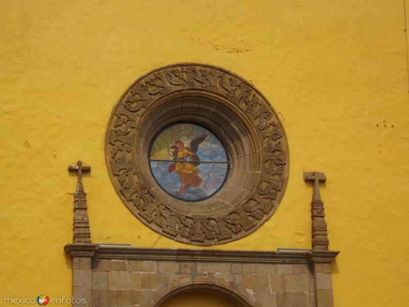 Rosetón del ex-convento de San Gabriel. Mayo/2013