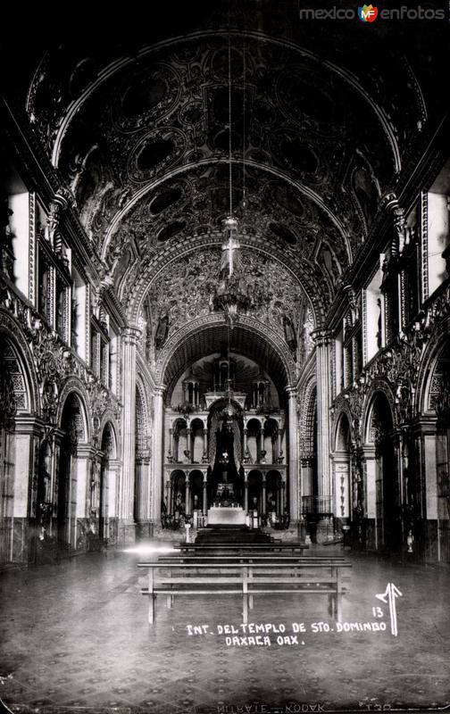 Interior del Templo de Santo Domingo
