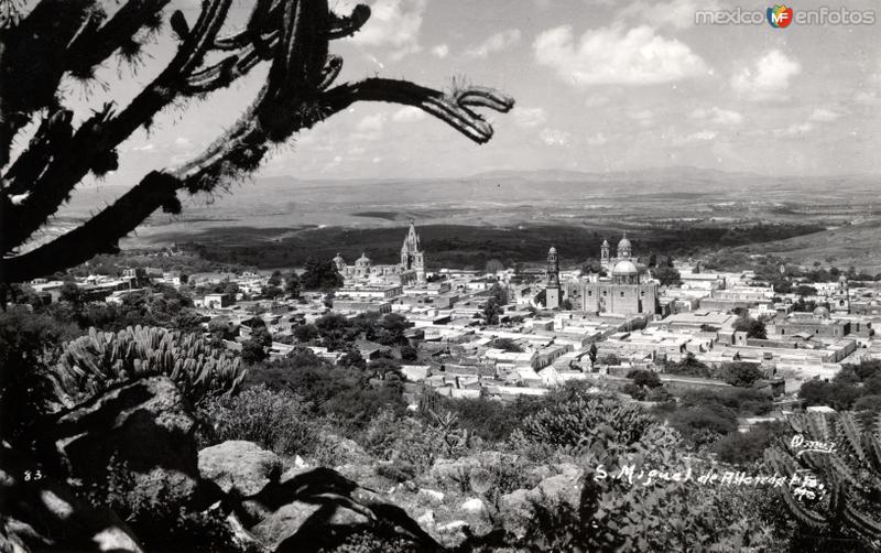 Vista panorámica de San Miguel de Allende