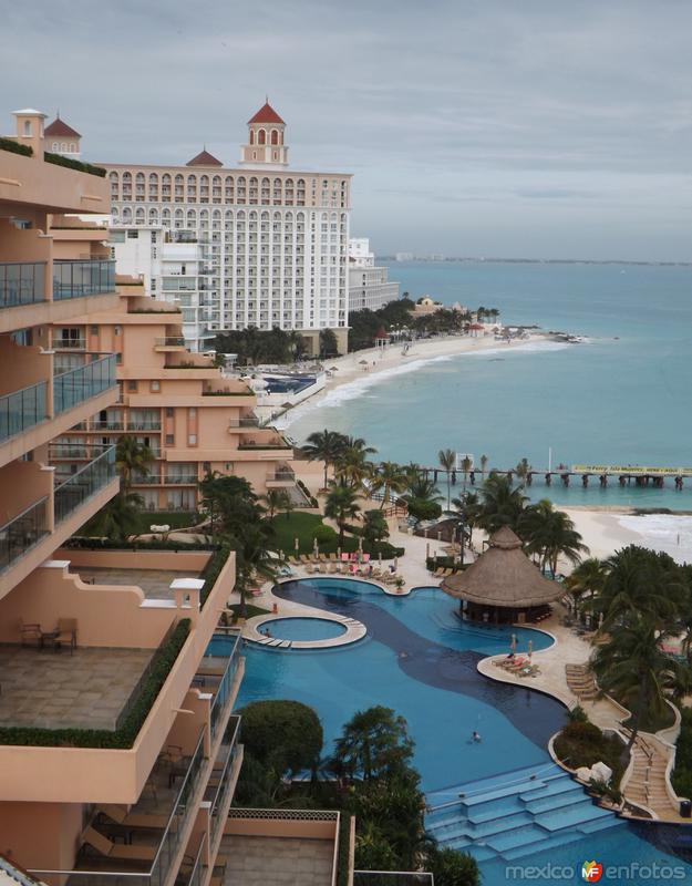 Zona hotelera de Punta Cancún. Noviembre/2013