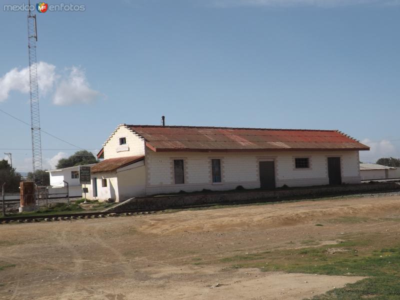 La antigüa estación de ferrocarril. San Antonio Limón. Julio/2013