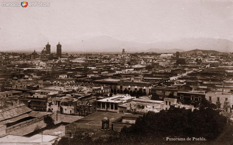 Vista panorámica de Puebla