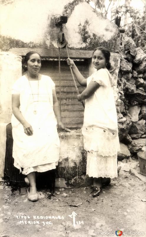 Vestimentas tradicionales en Mérida