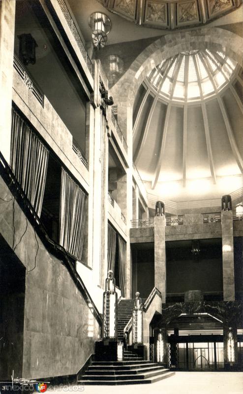 Interior del Palacio de Bellas Artes