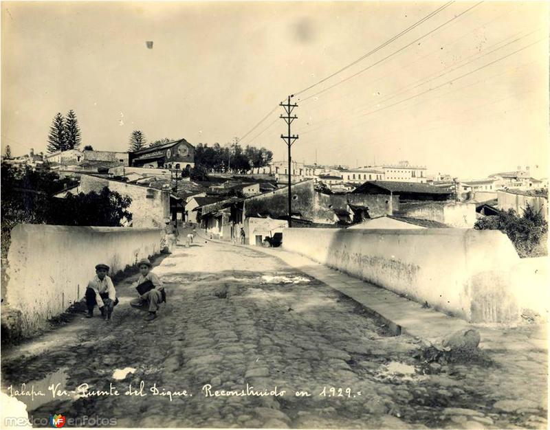 Puente del Dique reconstruido en 1929