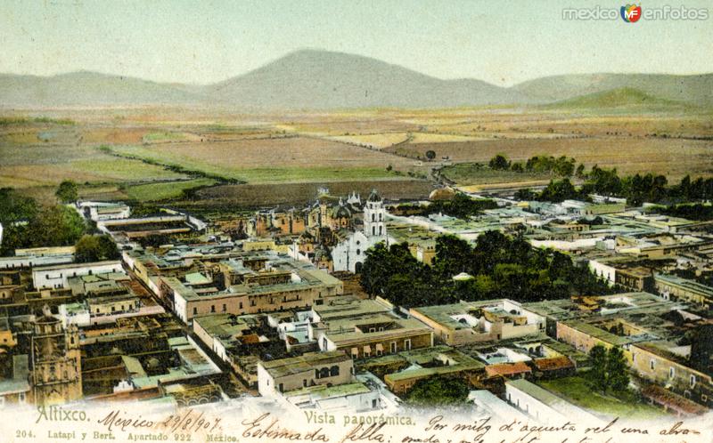 Vista panorámica de Atlixco