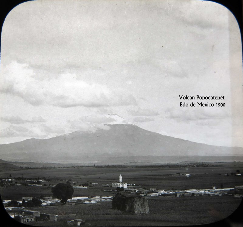 Volcan Popocatepetl 1909