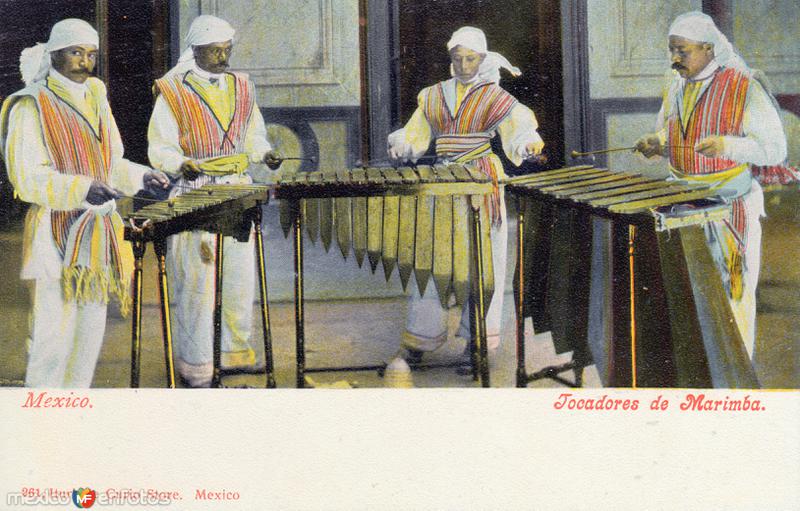 Tocadores de Marimba