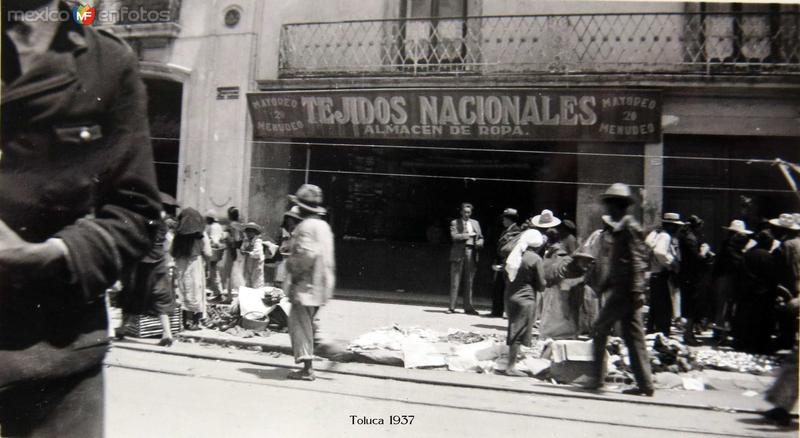 Escena Cotidiana Toluca 1937