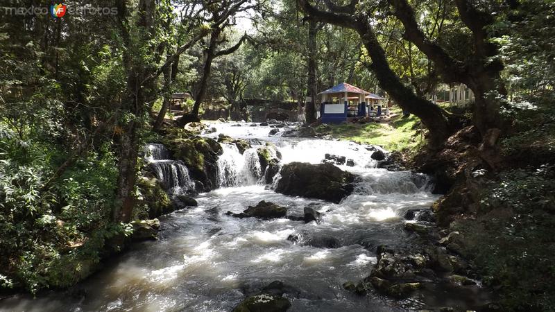 Río Chignahuapan en Centro Ecoturístico Quetzalapan. Mayo/2014