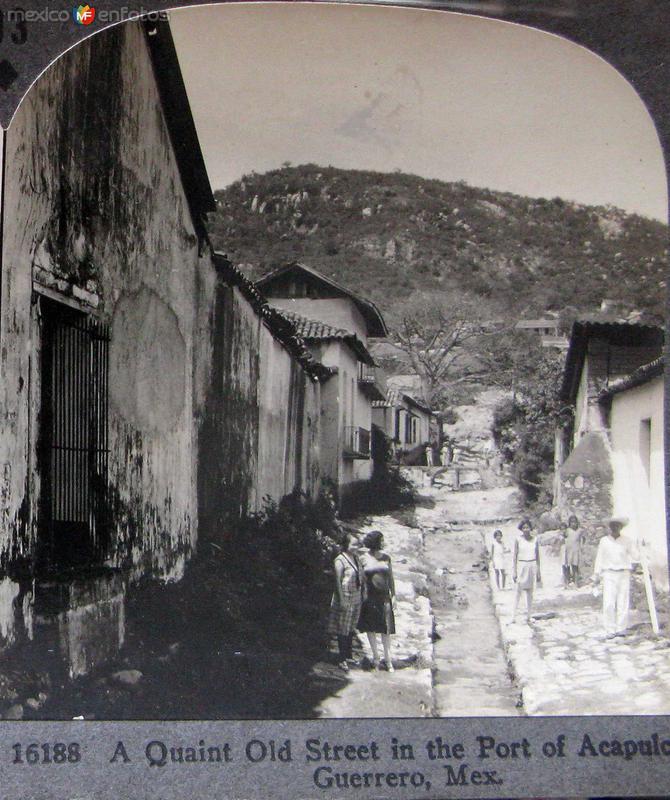 Vieja Calle en Acapulco