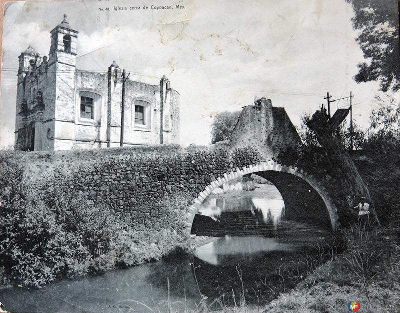 Iglesia cerca de Coyoacan