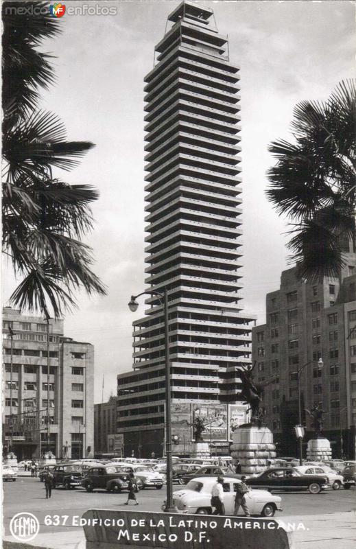 Contruccion de la Torre Latinoamericana