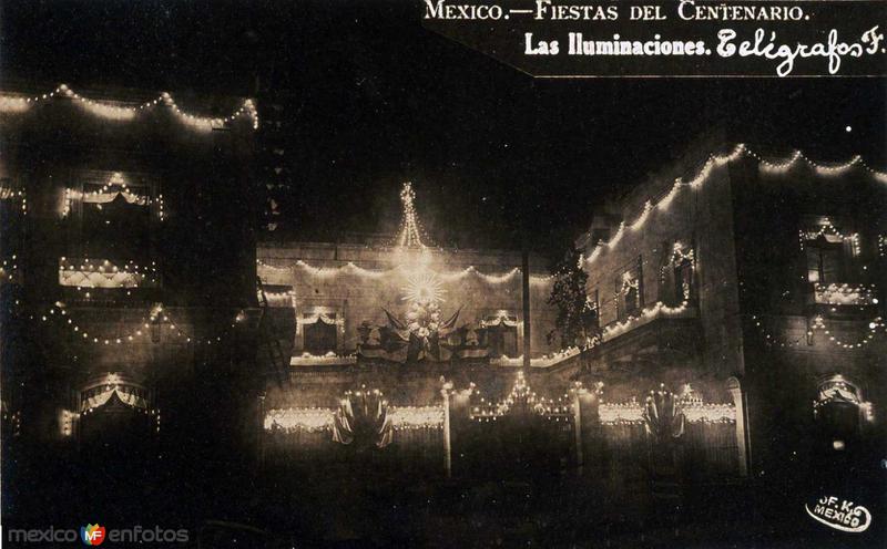 Fiestas del Centenario (16 de Sep. de 1910)