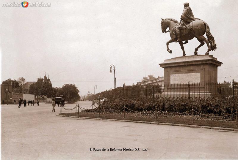 Paseo de la Reforma por HUGO BREHME