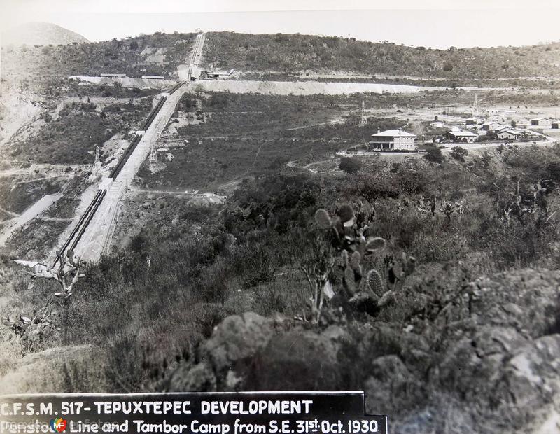 Construccion de La Presa 31 de Octubre de 1930