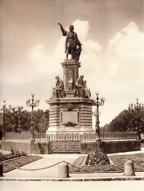 Monumento a Colón (circa 1920)