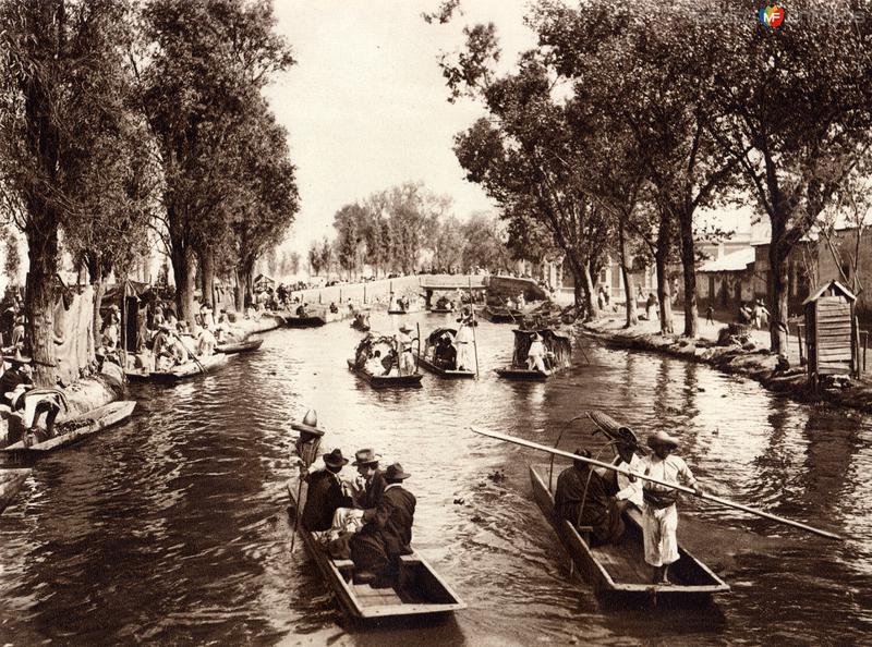 Canal de la Viga (circa 1920)