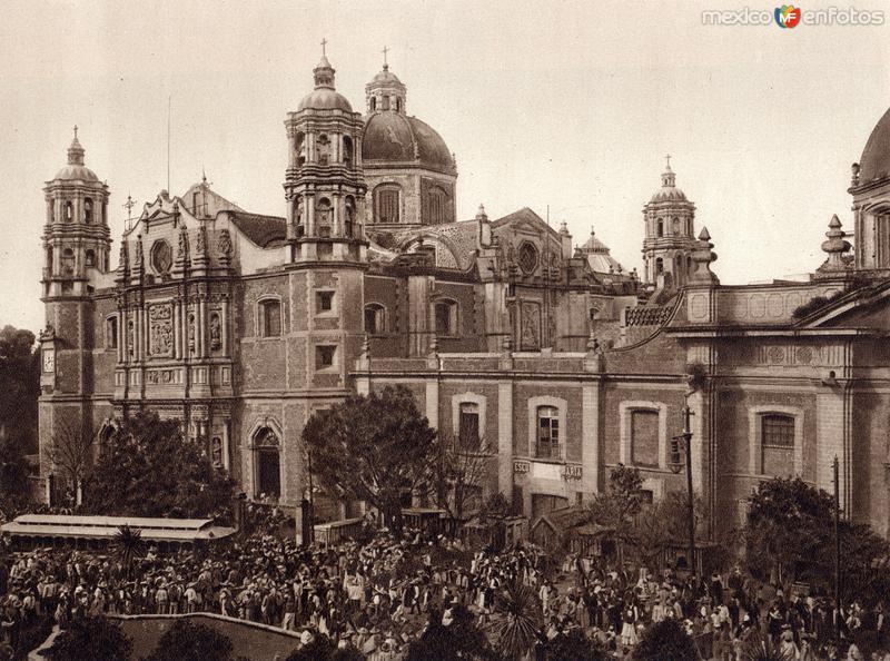 La Basílica en la Villa de Guadalupe (circa 1920)