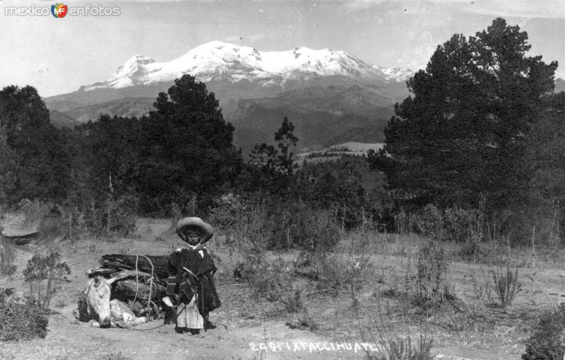 Volcán Iztaccíhuatl (circa 1920)