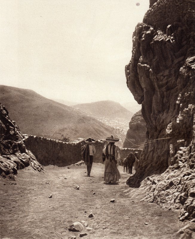 Camino a Pachuca (circa 1920)