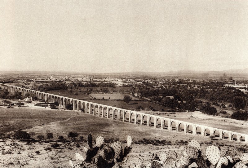 Acueducto de Querétaro (circa 1920)