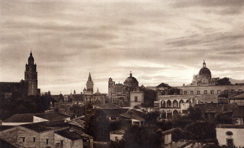 Vista panorámica de Cuernavaca (circa 1920)