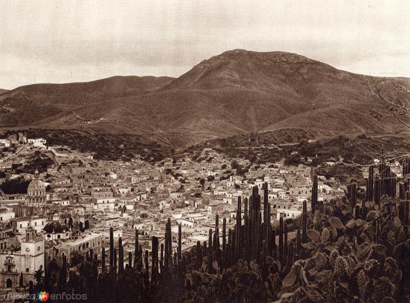 Vista panorámica de Guanajuato (circa 1920)