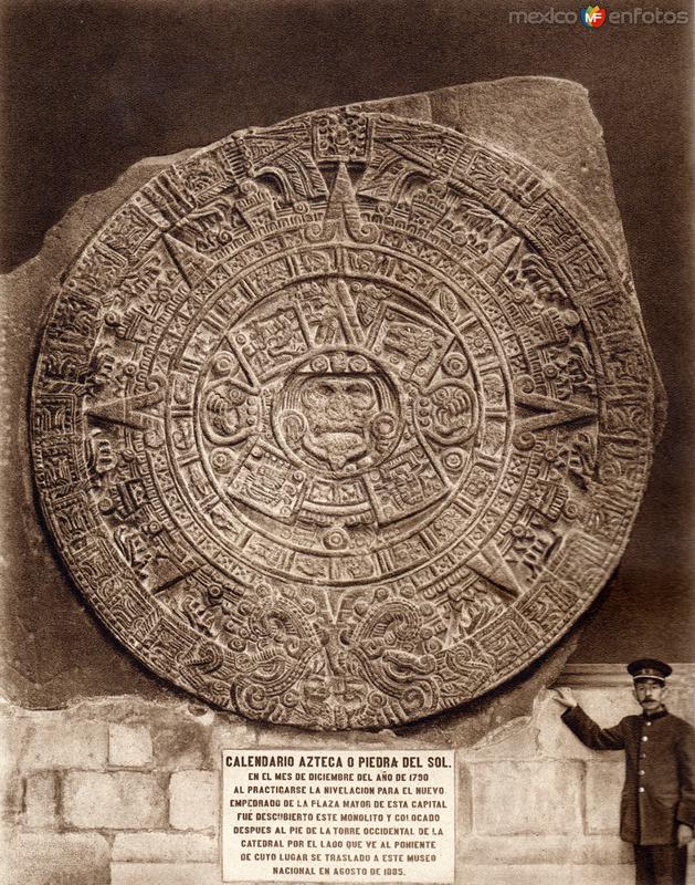 Museo Nacional: Calendario Azteca (D.F.) (circa 1920)