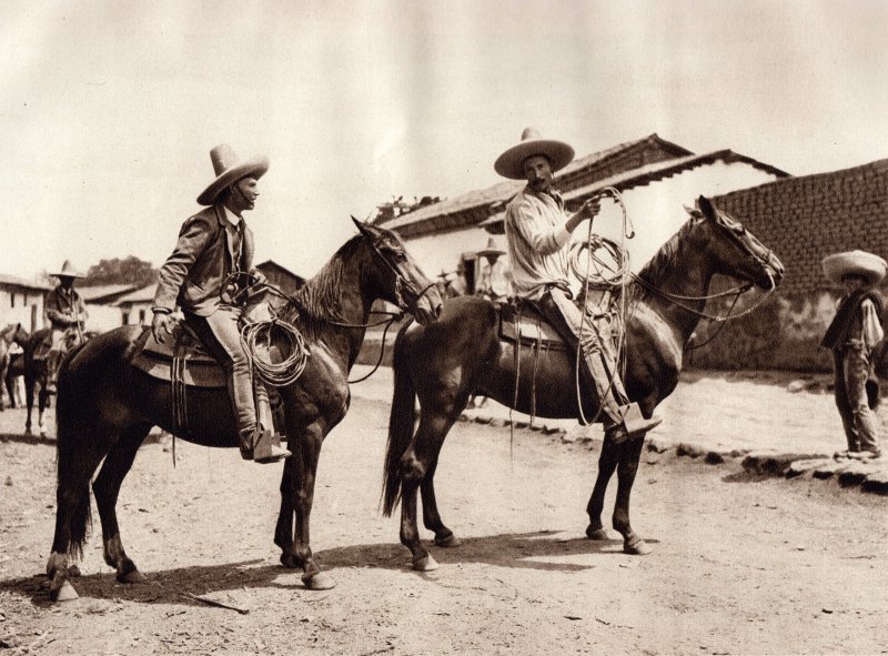 Charros mexicanos (circa 1920)
