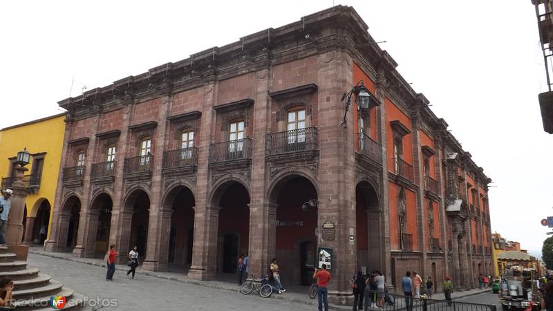 Fotos de San Miguel de Allende, Guanajuato, México: Casa del Mayorazgo de la Canal (1800). Abril/2014